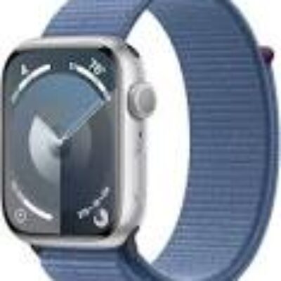 100% Original 2023 NEW Apple Watch Series 9 45mm GPS Apple Watch S9 Aluminum Case with Sport Band iOS Smart Watch