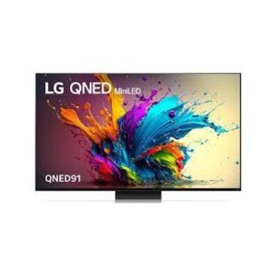 LG 75 QUANTUM DOT,NANOCELL & MiniLED FRAMELESS TECHNOLOGY WebOS22 ThinQ SMART TV, AI PROCESSOR Gen7 WITH AI 4K UPSCALING, TRUE CINEMA EXPERIENCE SUPORTED WITH 4K HDR10, HLG- QNED91 SERIES